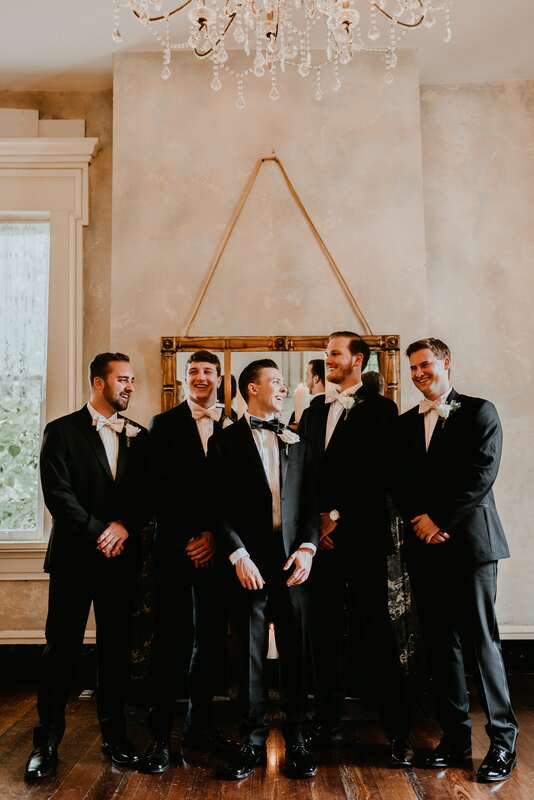 groom and his best men