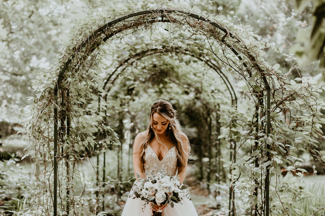 a beautiful wedding bride