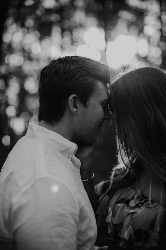 kissing Engagement Photography