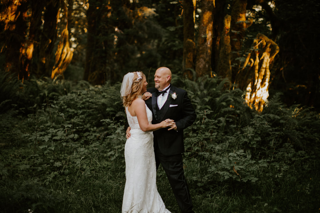 Elopement Photographer at olympic  national park