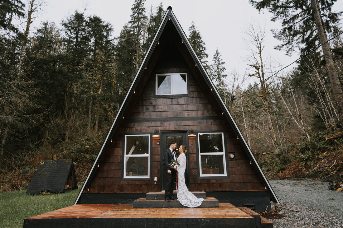 pnw cabin for elopements